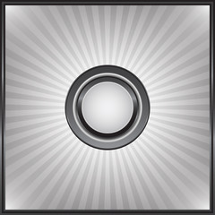 Abstract background with metal button