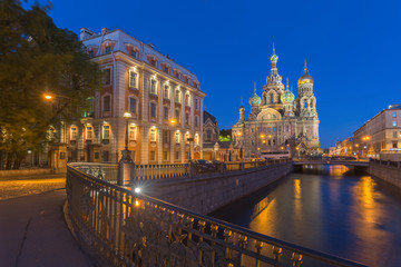 Church of the Savior on Blood at St.Petersburg, Russia
