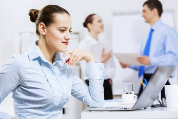 Obraz premium Working in partnership