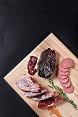 horse meat on cutting board