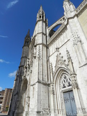 Fototapeta na wymiar église à Dunkerque