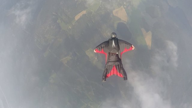 Wingsuit Skydiving
