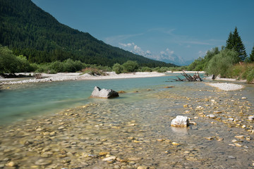 Die Obere Isar in Oberbayern