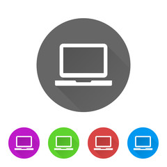 App Icon Long Shadow - 5 Colors