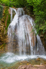 Crimea beautiful falls