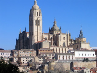 Fototapeta na wymiar Kathedrale Segovia