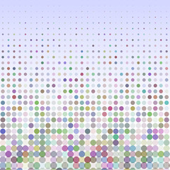 Vector halftone dots