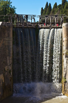 Schleuse Fonserannes in Beziers 5