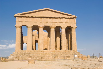 Obraz premium Temple of Concordia, Agrigento