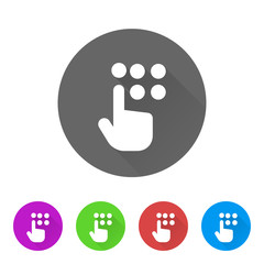 App Icon Long Shadow - 5 Colors