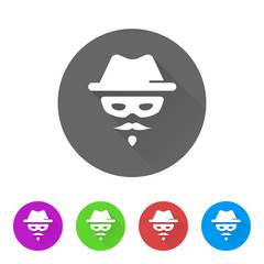 App Icon Long Shadow - 5 Colors