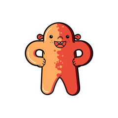 Funny alien characte