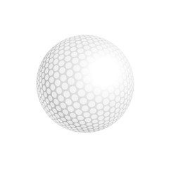 Golf ball vector