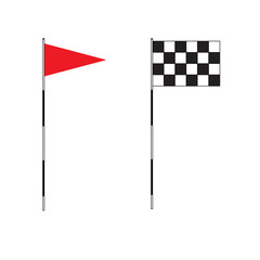 Golf flags