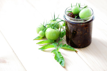 green tomatoes jam