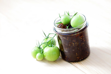 green tomatoes jam