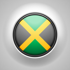 Obraz premium Jamaica button