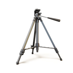 Tripod isolated on white