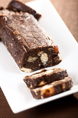 Chocolate salami