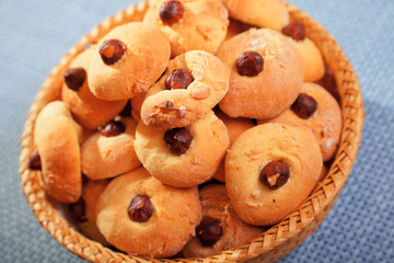 Cookies with almonds
