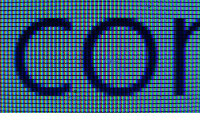 formacion de pixeles en pantalla