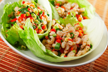 Shrimps salad