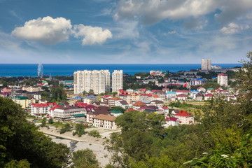 Urban landscape of southern Russia.