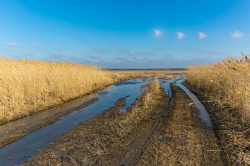 dirty road