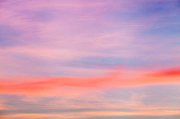 Naklejka na ściany i meble sunset with clouds