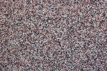 Granular wall surface texture
