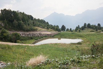 Acqua sui monti