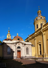 Naklejka premium the Peter and Paul Cathedral. Grand Ducal Burial Vault