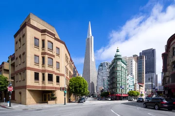 Printed roller blinds San Francisco San Francisco skyline
