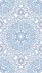 Seamless abstract pattern. Hand drawn texture, Christmas backgro