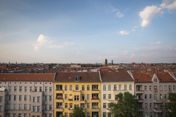 Fototapeta na wymiar berlin rooftop views