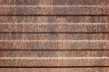Rusty metallic frame texture