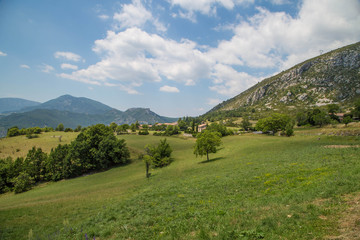 Sanfte Wiesen in der Provence