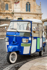 Ape with advertisement space on