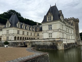 Fototapeta na wymiar Il castello di Villandry - Loira, Francia
