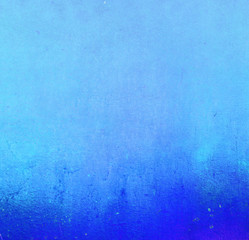 Blue wall texture or background