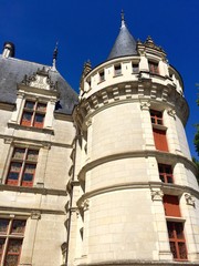 Fototapeta na wymiar Il castello di Azay le Rideau - Loira, Francia
