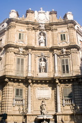 Fototapeta na wymiar Piazza Vigliena, Palermo