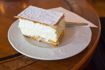 Cream slice