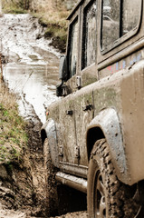 Road through the mud
