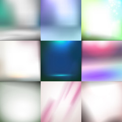 Naklejka premium Blur vector studio backgrounds