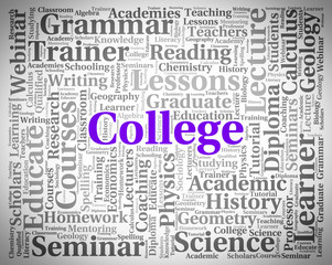 College Word Means Naval Academy And Academies