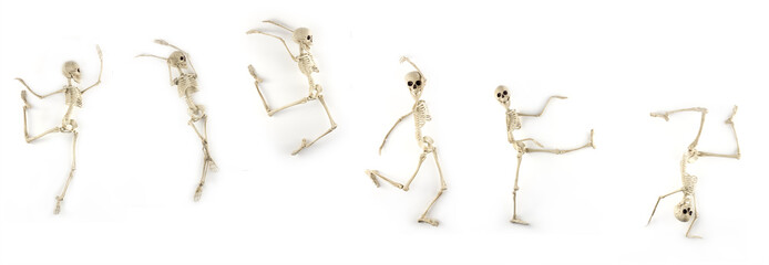 Obraz premium Dancing Skeleton