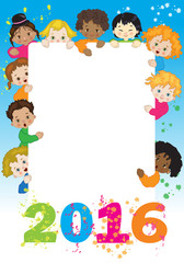 Bambini - Auguri- Anno Nuovo