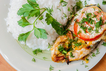 Cooked rice
