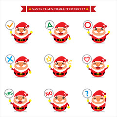 Santa Claus character sets